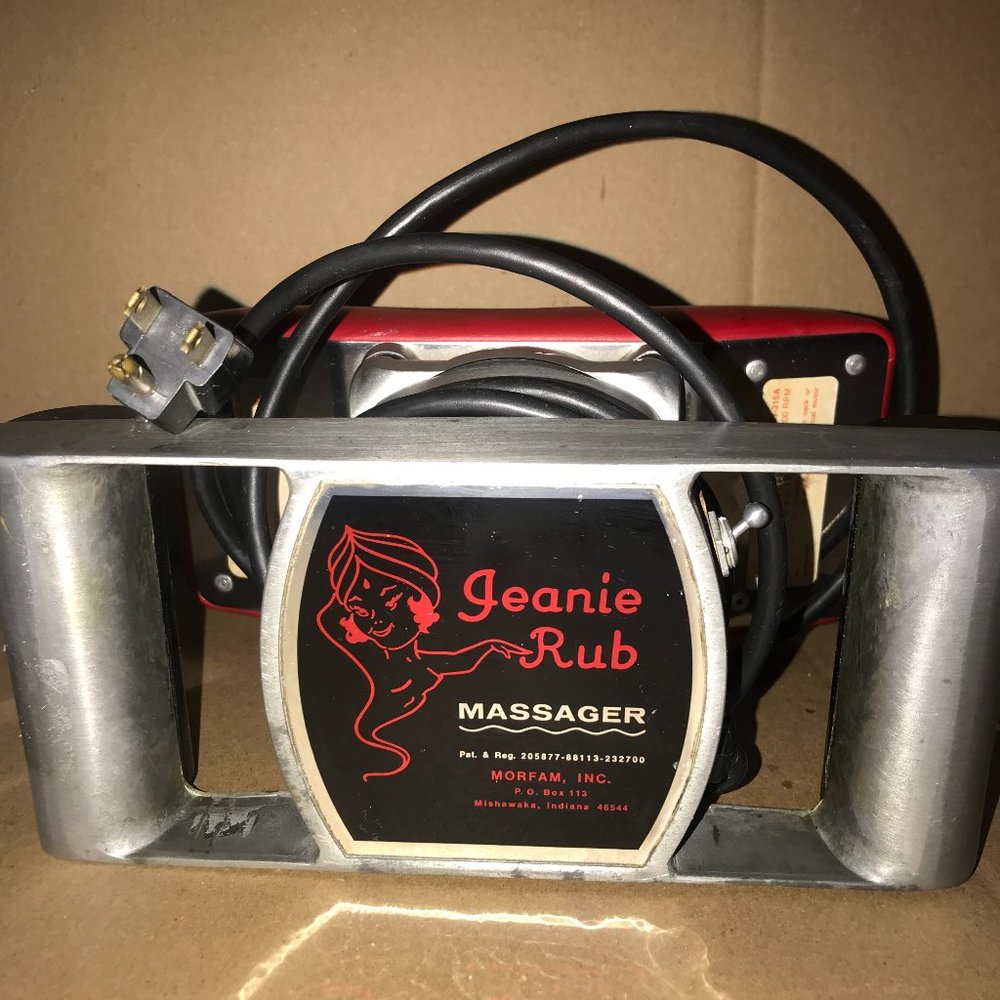 Vintage Jeanie RUB massager